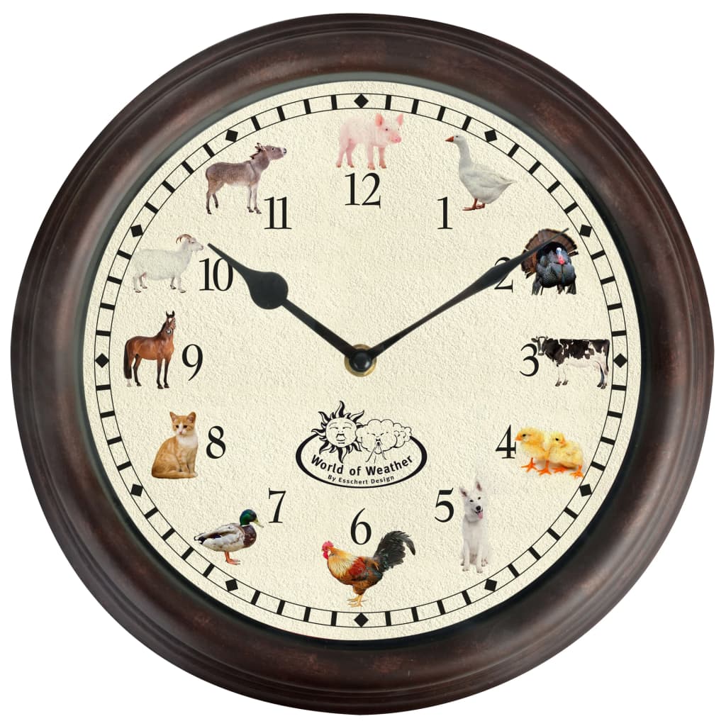 ESSCHERT Design ESSCHERT Design Klok s Farm Dieren Sounds
