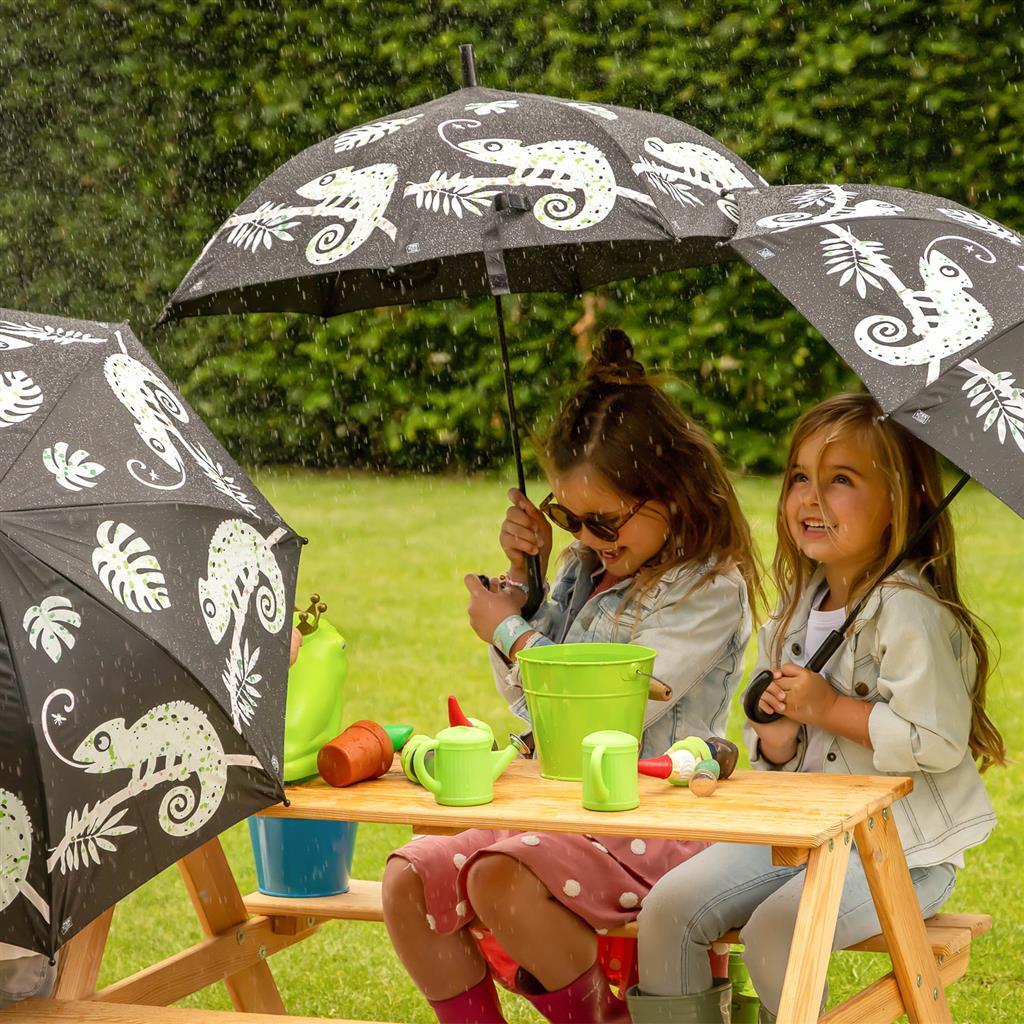Esschert parapluie à couleurs changeantes design caméléon | 2 pièces