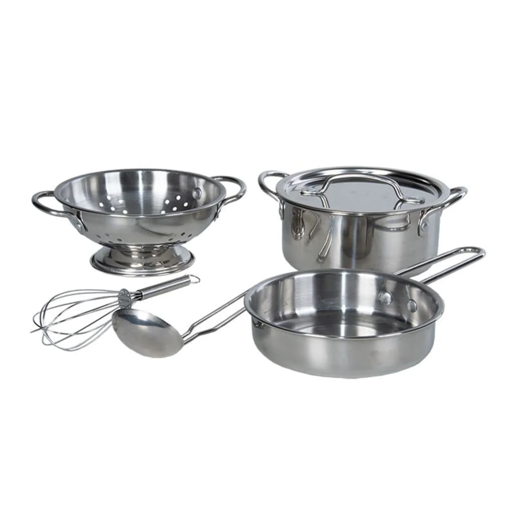 Esschert Design Esschert Design Play da cucina a 6 pezzi Set per acciaio inossidabile di fango