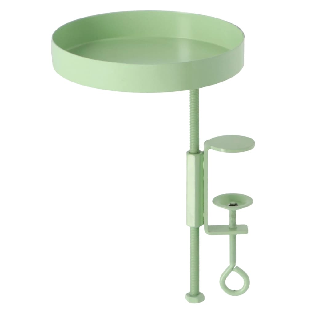 Esschert Design Esschert Design Rostl Blad se svorkou kolem S zelené