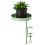 Esschert Design Esschert Design Rostl Blad se svorkou kolem S zelené