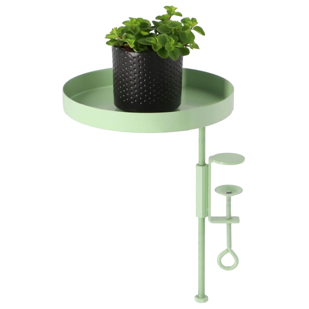 Esschert Design Esschert Design Rostl Blad se svorkou kolem m zelené