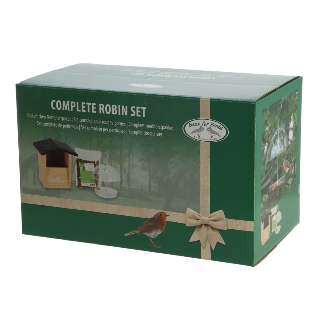 Esschert Design Esschert Design Bird Feed Set Robin Robin
