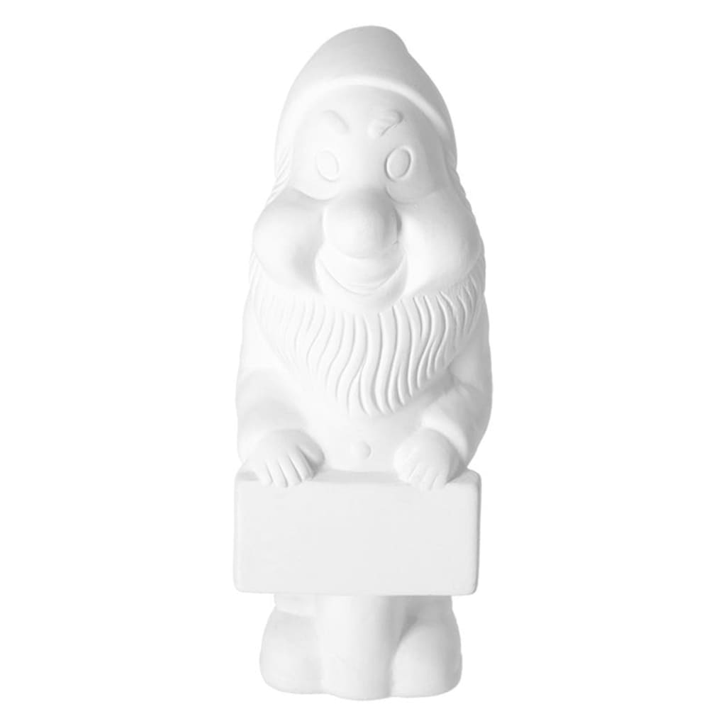 Esschert Design Esschert Design Garden Gnome With Paint Do-It-Yourself