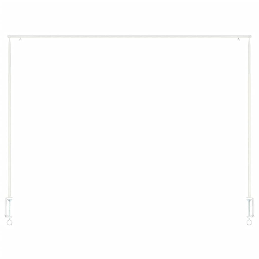 Esschert Design Esschert Design Table Rod se svorkou dekorativní bílá