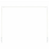 Esschert Design Esschert Design Table Rod se svorkou dekorativní bílá