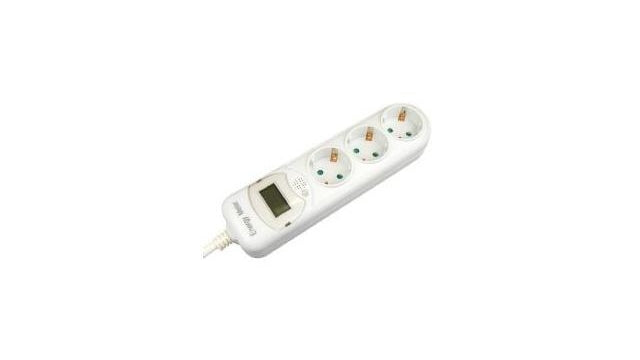 Vb 41172 table socket 3-way 1.5m + energy meter