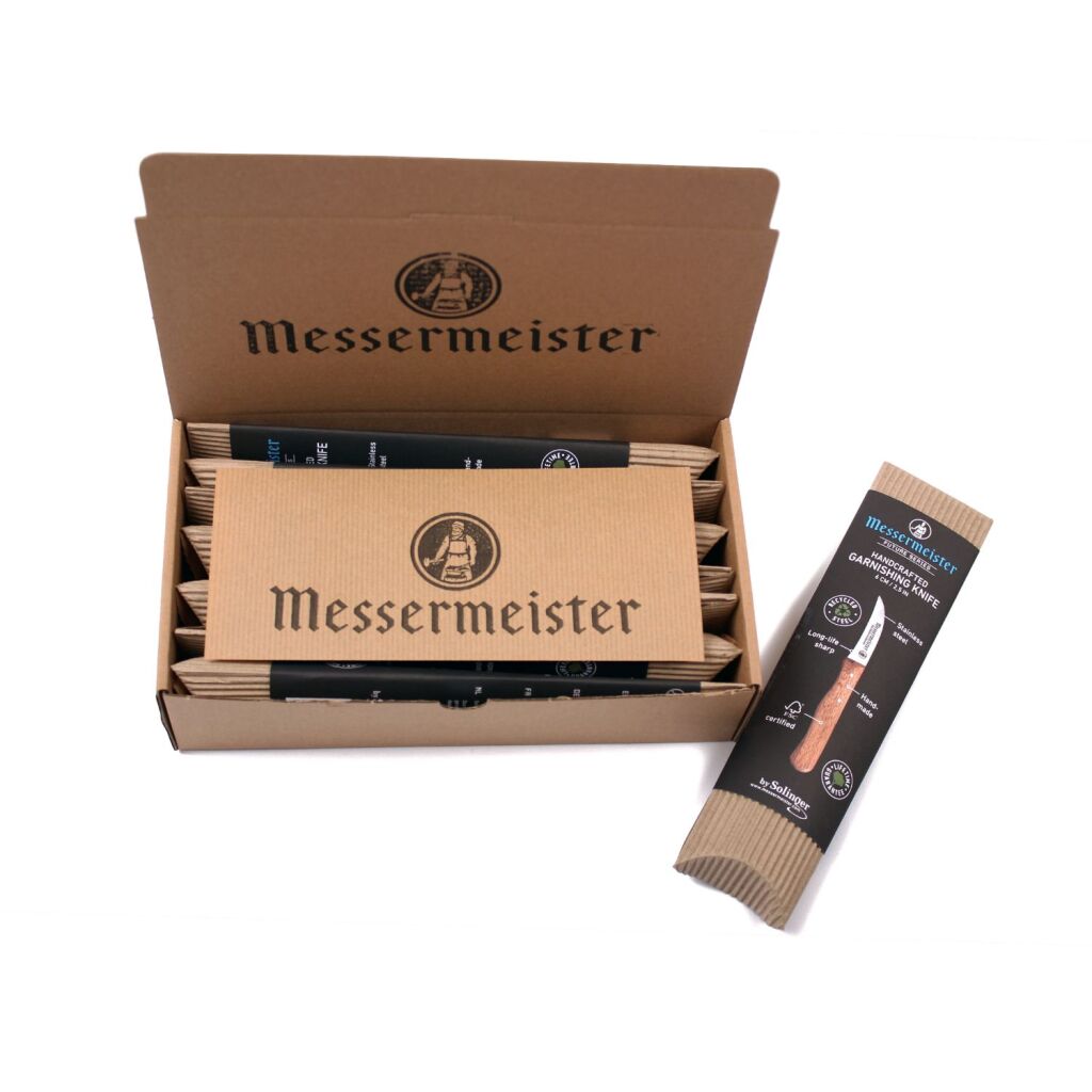Solinger Messermeister Schilmesje stainless steel beech wood