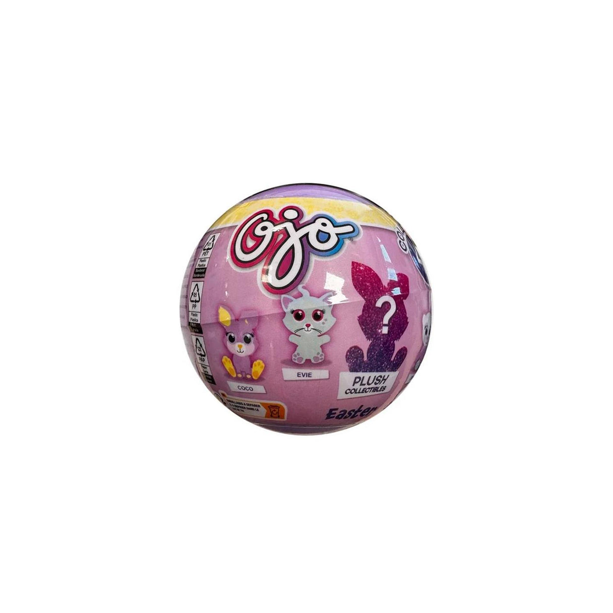 Ojo easter plush collectables 10cm
