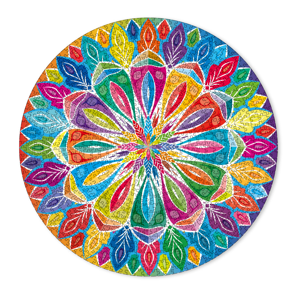 Grafix Mandala Round Puzzle 1000 piezas