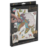 Creative Craft Group Wood Jegin Puzzle Unicorn, 137st.