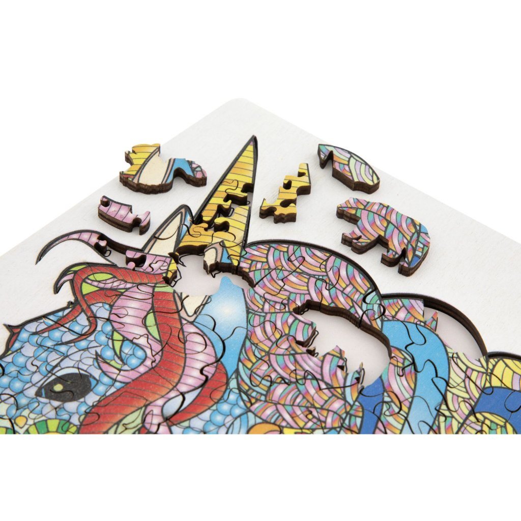 Creative Craft Group Moxy Wooden Puzzle Unicorn 137 pièces