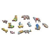 Creative Craft Group Moxy Wooden Puzzle Unicorn 137 pièces