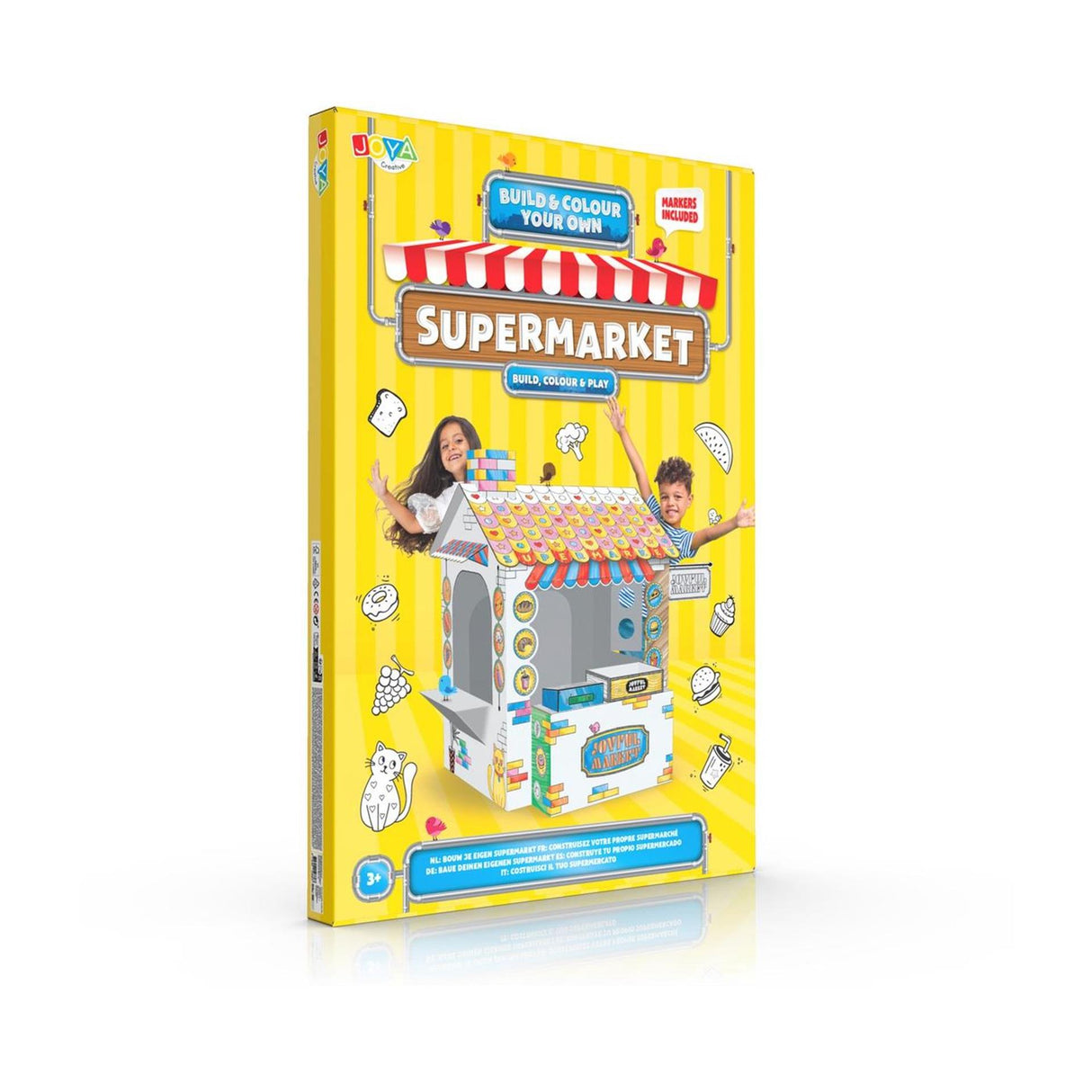 Joya creative play tent build your own supermarket