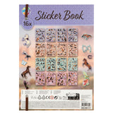 Creative Craft Group Sticker Book A4 Horse Collection 16 pages and 900+ stickers