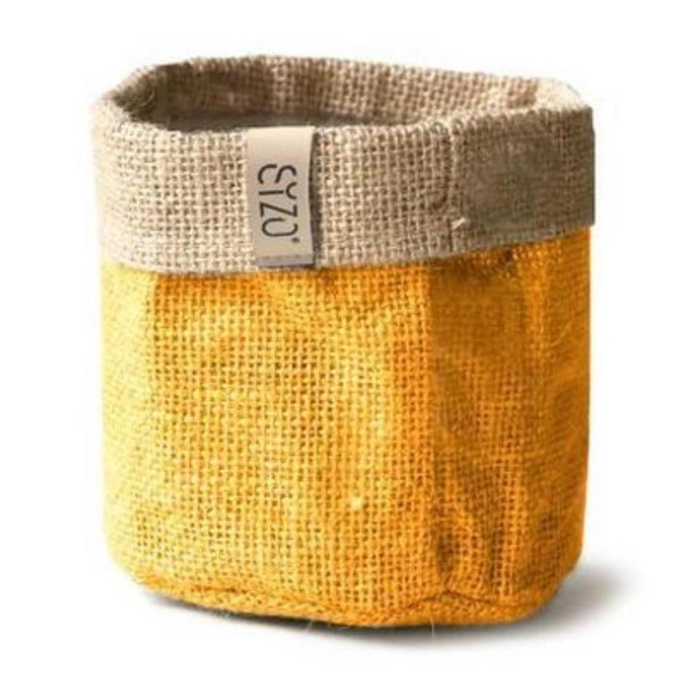 Sacchetto per impianti impermeabili sizo sizo di iuta 30 cm giallo