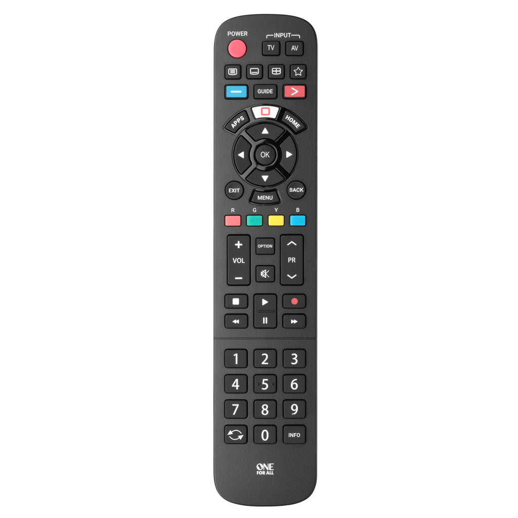 One for all urc4914 for panasonic tv