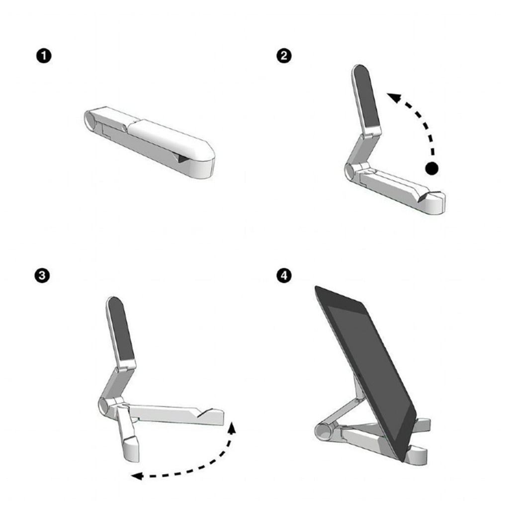 Gembird gmb universal tablet stand black