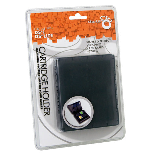 Basic draxter cartridge holder for nds ndsi games black
