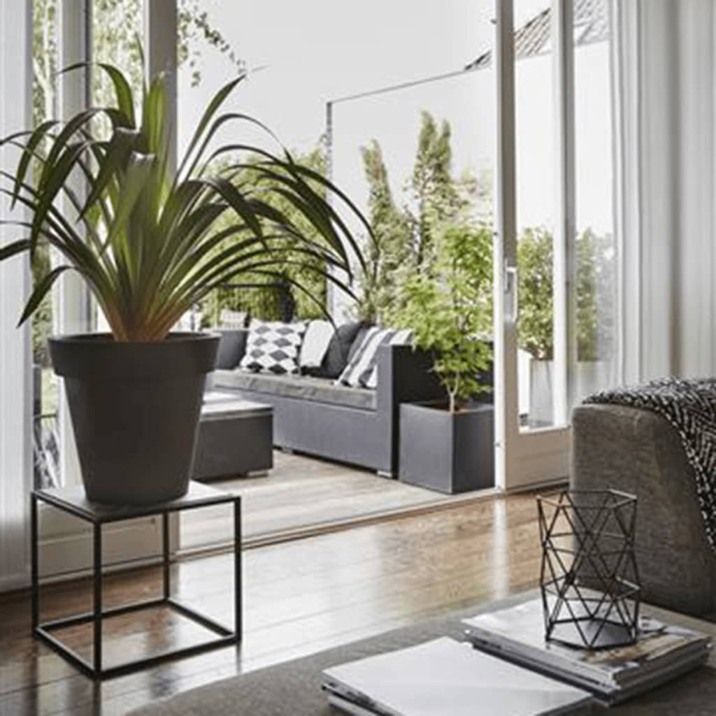 CAPI PLARTER Urban Smooth Square 30x30x30 cm Nero KBL902