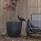 CAPI Blomsterpot Urban glat 43x41 cm sort kbl933