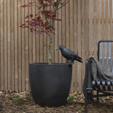 Capi Flowerpot Urban Smooth 54x52 cm Nero KBL935