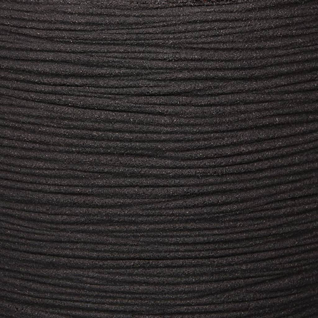 Capi blomstrende natur rib 43x41 cm sort kblr933