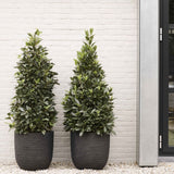 Capi Capi Flowerpot Nature Row 35x34 cm Schwarz KBLRO932