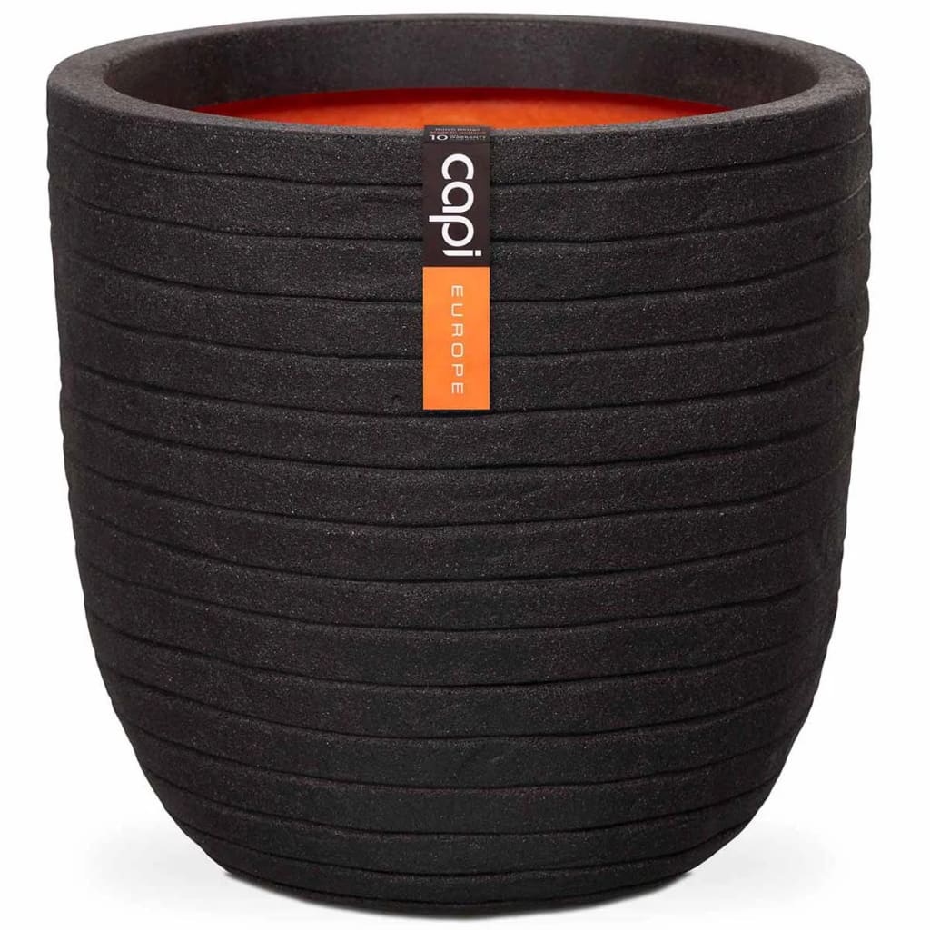 Capi Capi Flowerpot Nature Row 43x41 cm Schwarz KBLRO933