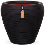 Capi Capi Flowerpot Nature Row Taps 42x38 cm černý kblro362