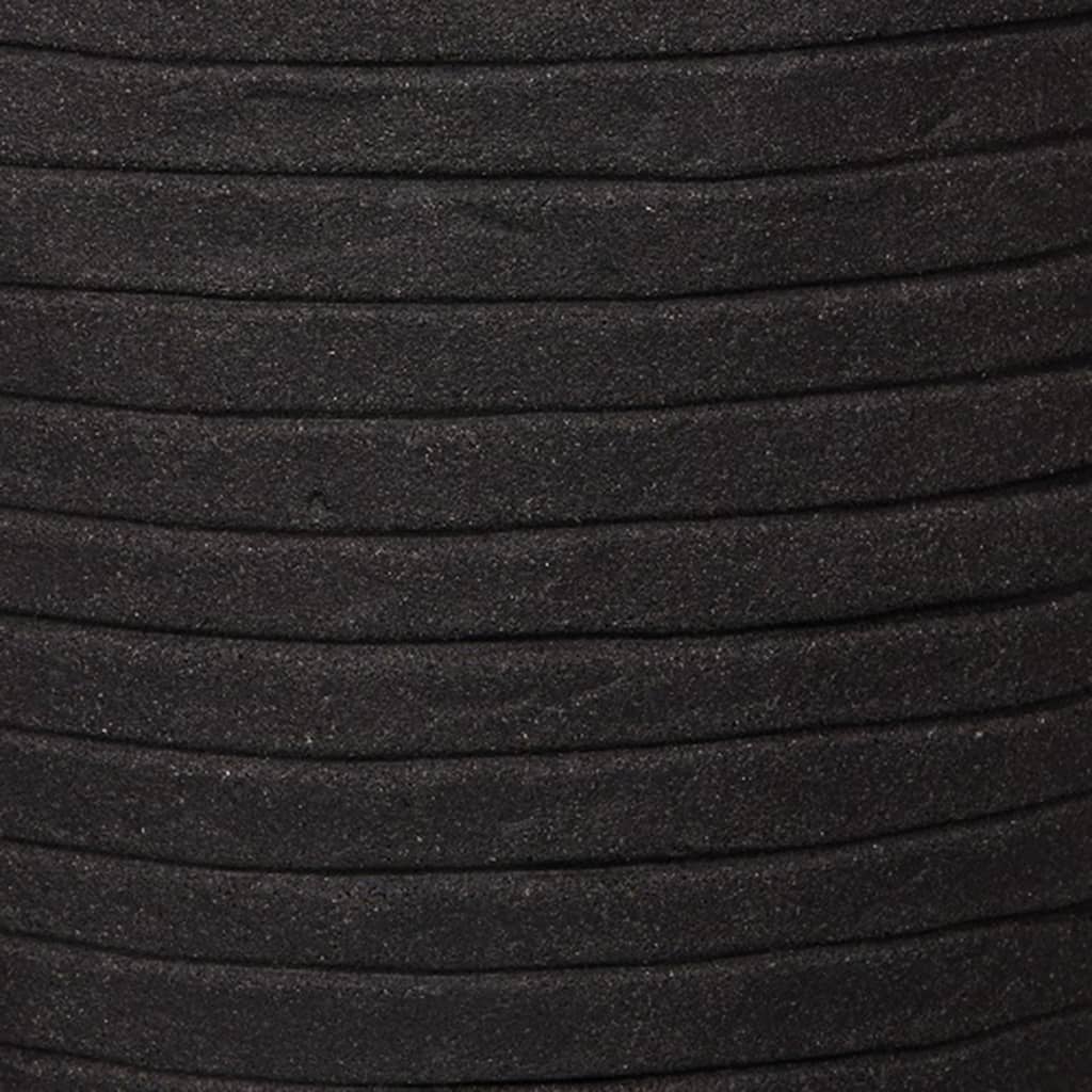 Capi Capi Flowerpot Nature Row Taps 42x38 cm černý kblro362