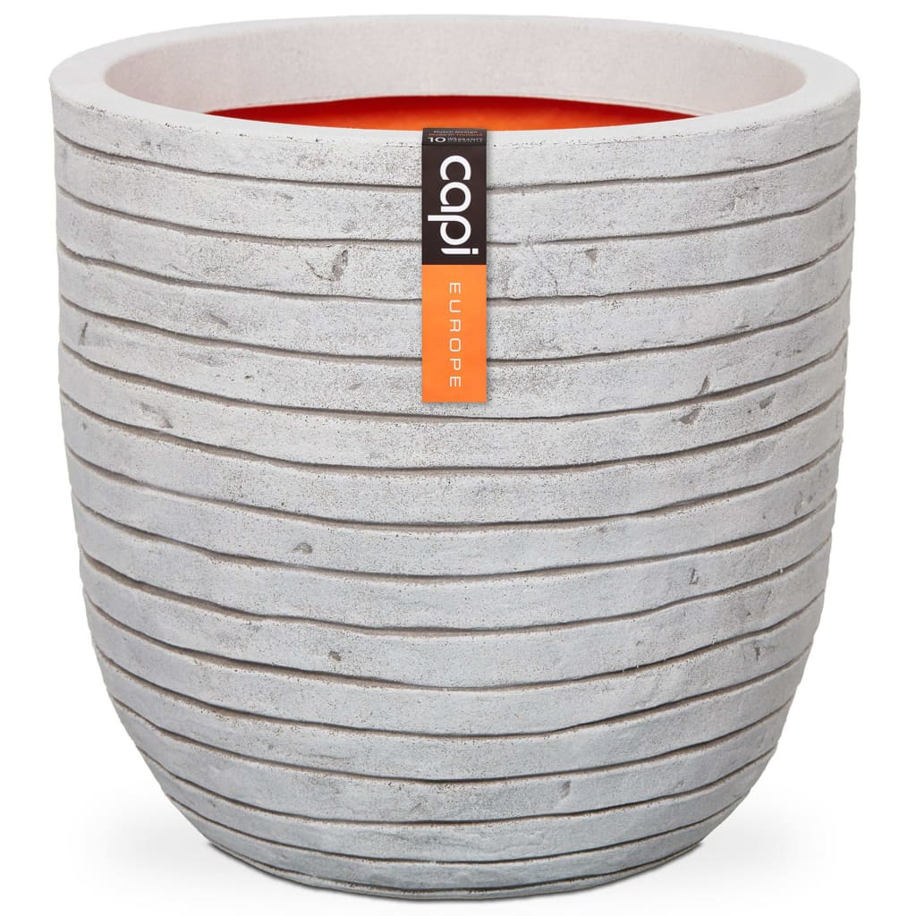 Capi Flowerpot Nature Row 35x34 cm slonokoščene barve KRWI932