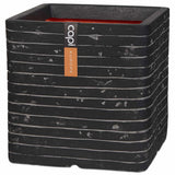 Capi Capi Planter Nature Row Square 40x40 cm anthracite krwz903