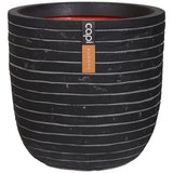Capi Flowerpot Nature Row 54x52 cm Anthrazit WFD935