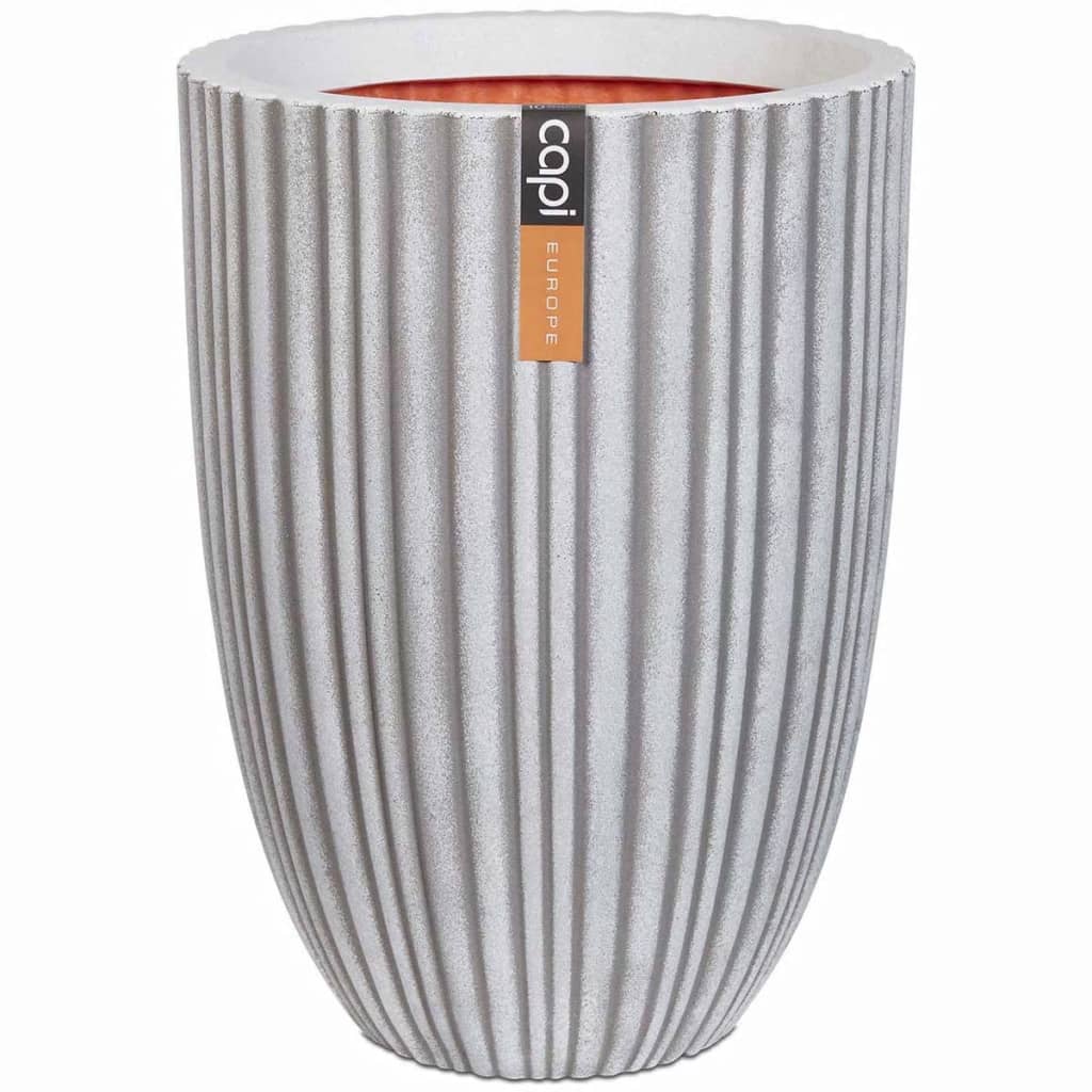 Capi Capi Flowerpot Urban Tube Elegant layer 55x73 cm ivory -colored