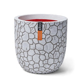 Capi Flowerpot Clay sferično 43x41 cm slonokoščene slonovine