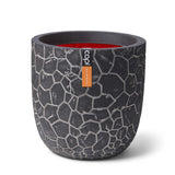 Capi Blummenpot Clay sphäresch 35x34 cm Anthhracite -Colored
