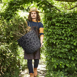 Capi flowerpot Clay spherical 43x41 cm anthracite -colored