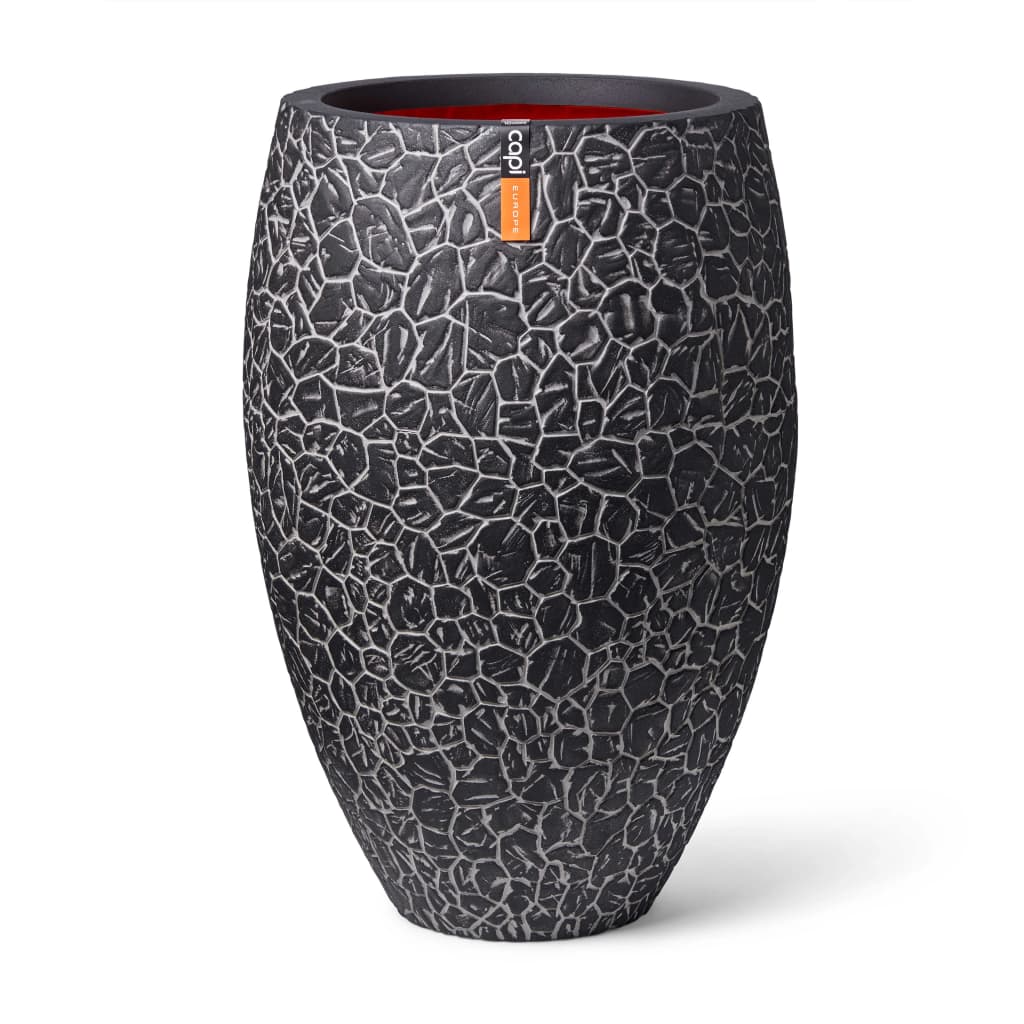 Capi Flowerpot Clay Elegant Deluxe 50x72 cm Gray