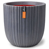 Capi Capi Planter Urban Tube 35x34 cm tmavě šedá