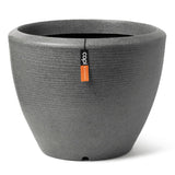 Capi Capi Blummenpot Arc Granit Tapiteled niddreg 48x33 cm Anthhacite -Colored