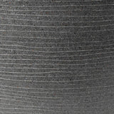 Capi Flowerpot Arc Granite layer 61x25 cm anthracite -colored