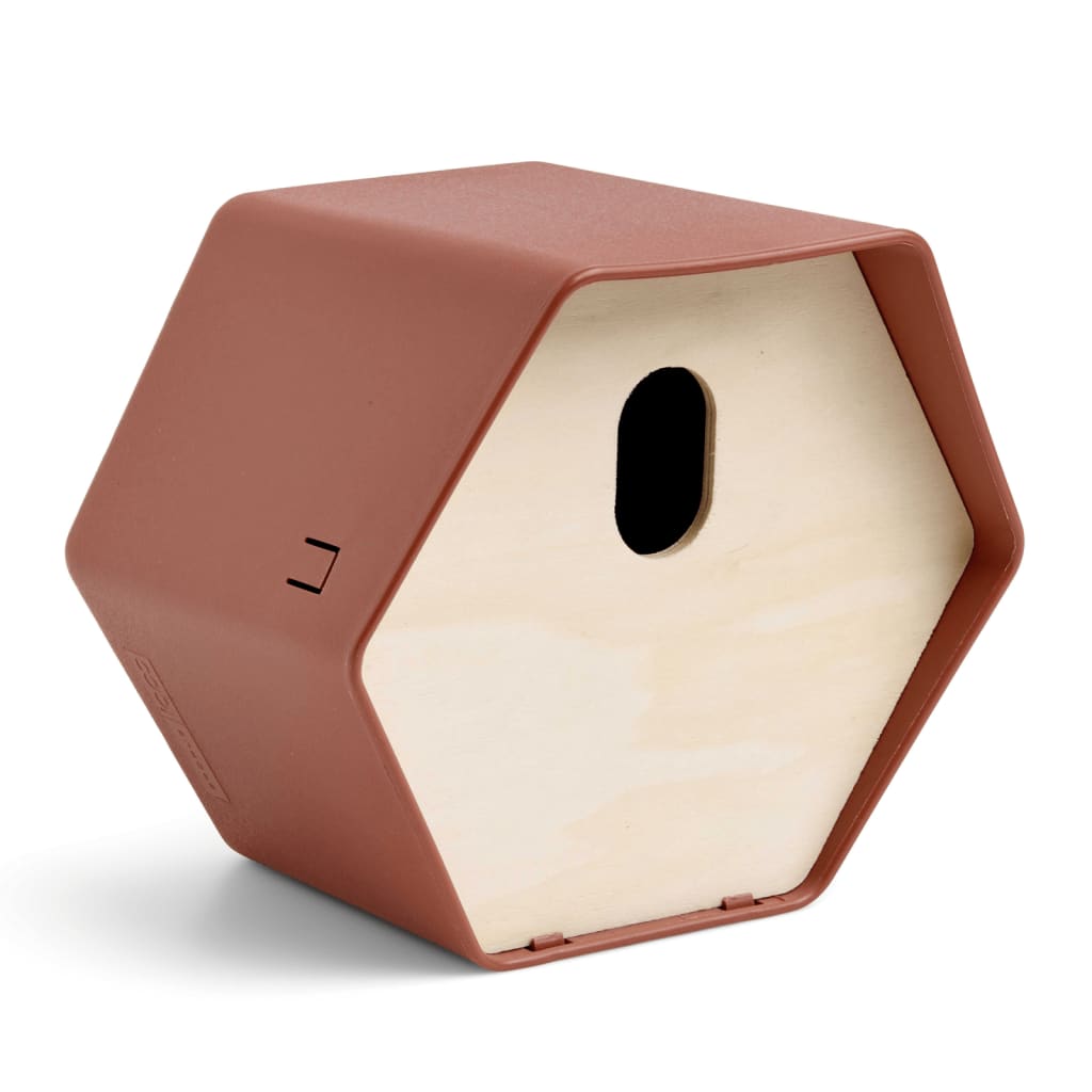 Capi capi vogelhuisje panj 2 19x23x20 cm rjava