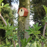 Capi capi vogelhuisje panj 2 19x23x20 cm rjava