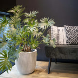 Capi Flowerpot Groove 43x41 cm slonovine