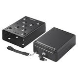 Proplus Kluis con supporto 225x165x85 mm in acciaio