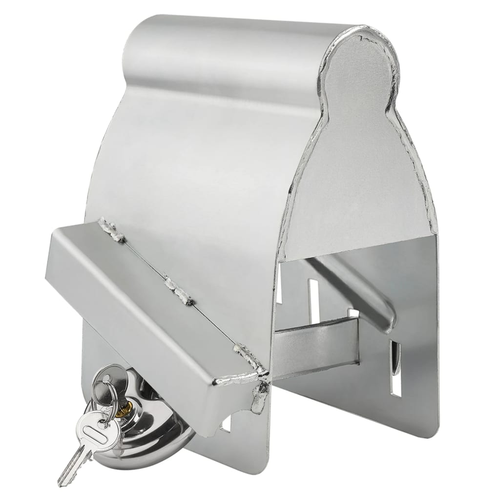 Proplus mobile serrure d'embrayage en acier 23 cm argent avec discussion