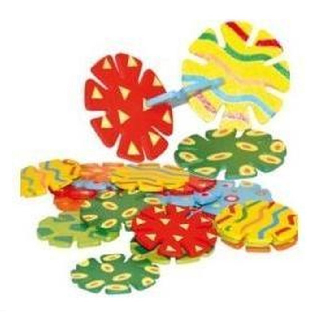 Simplemente para niños 21399 Sistema de construcción de nieve de madera