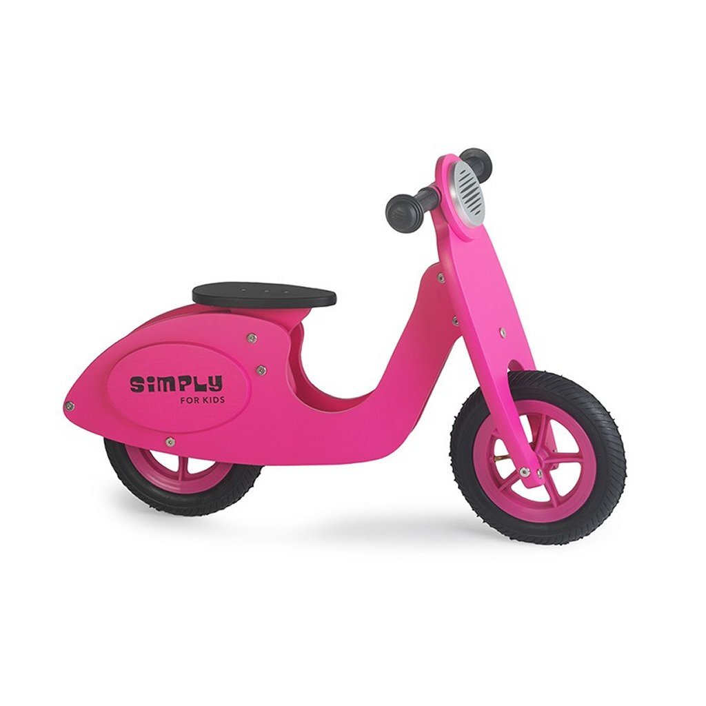 Simply for kids wooden scooter pink