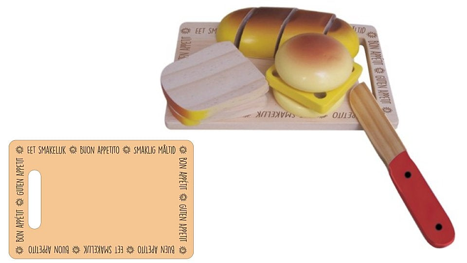 Simpelthen for børn træbrood snijset